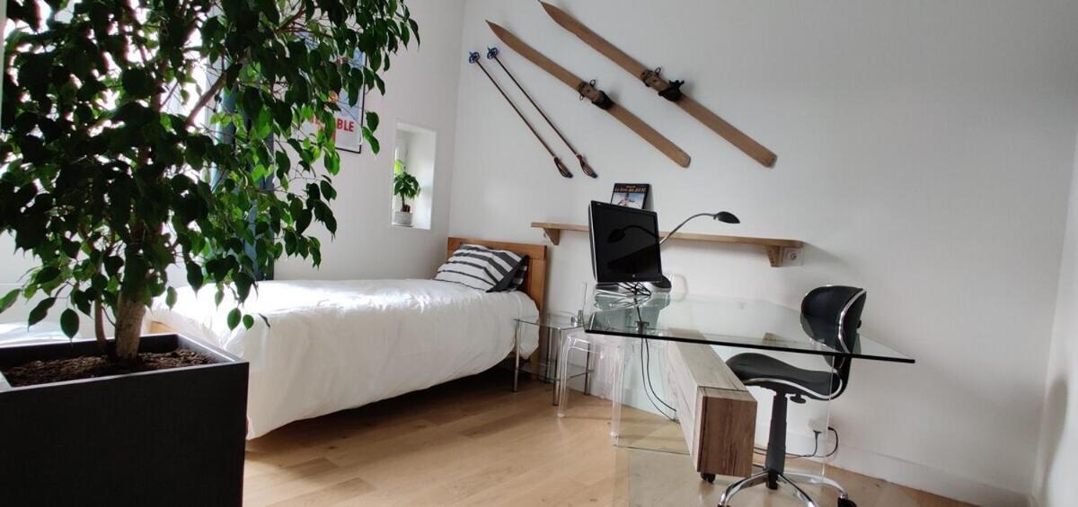 Hotegam Agency, 70 Rue Thiers Championnet, Close Sncf, New & Design, 2 Bedrooms, 1 Office Grenoble Zimmer foto